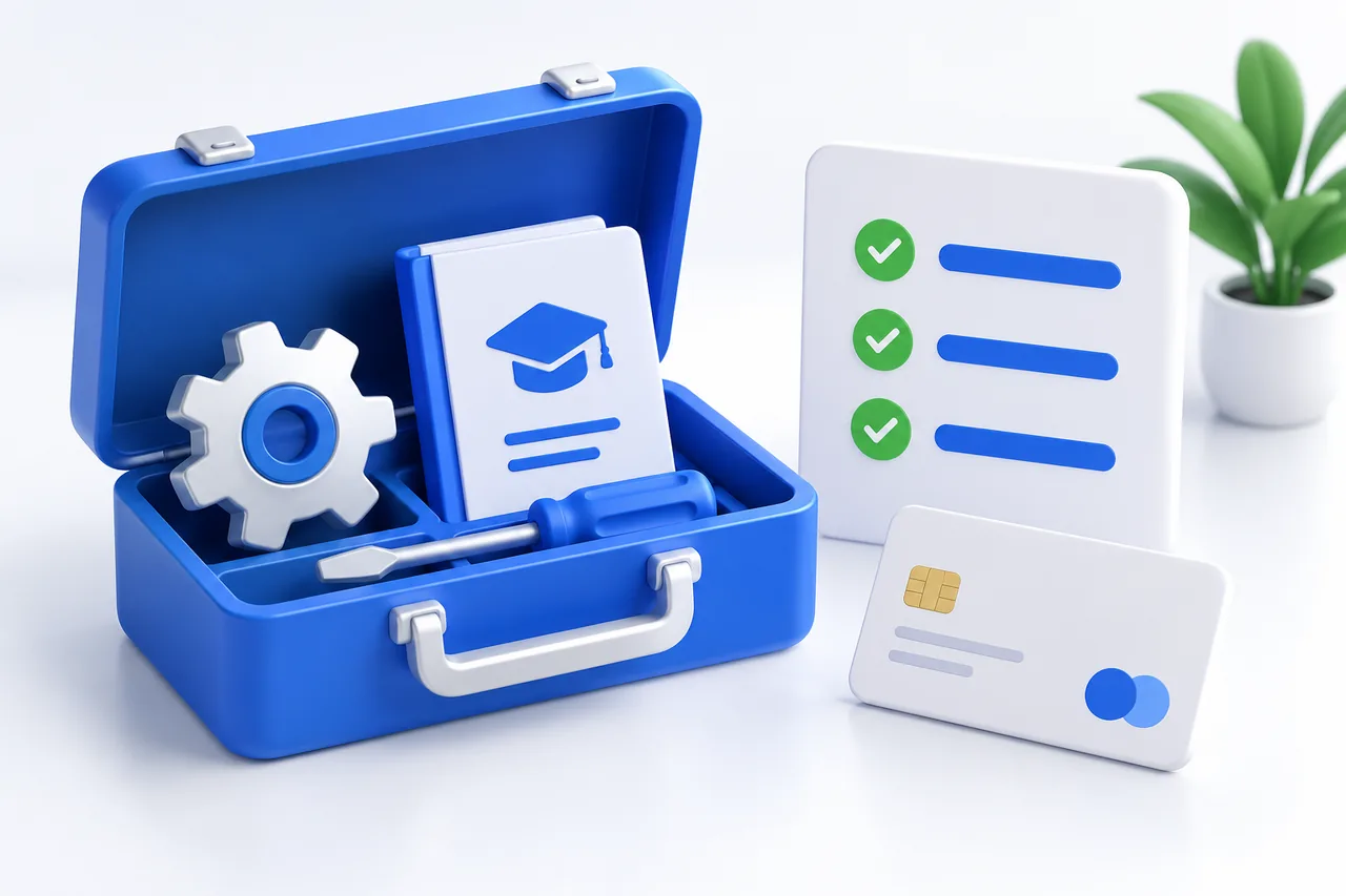 Configuration, formation et suivi : des prestations facturables. Illustration.