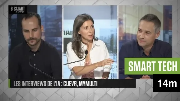 Matthieu Ruatti présente MyMulti France dans Smart Tech sur B SMART